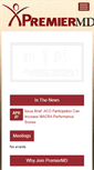 Mobile Screenshot of premiermd.net